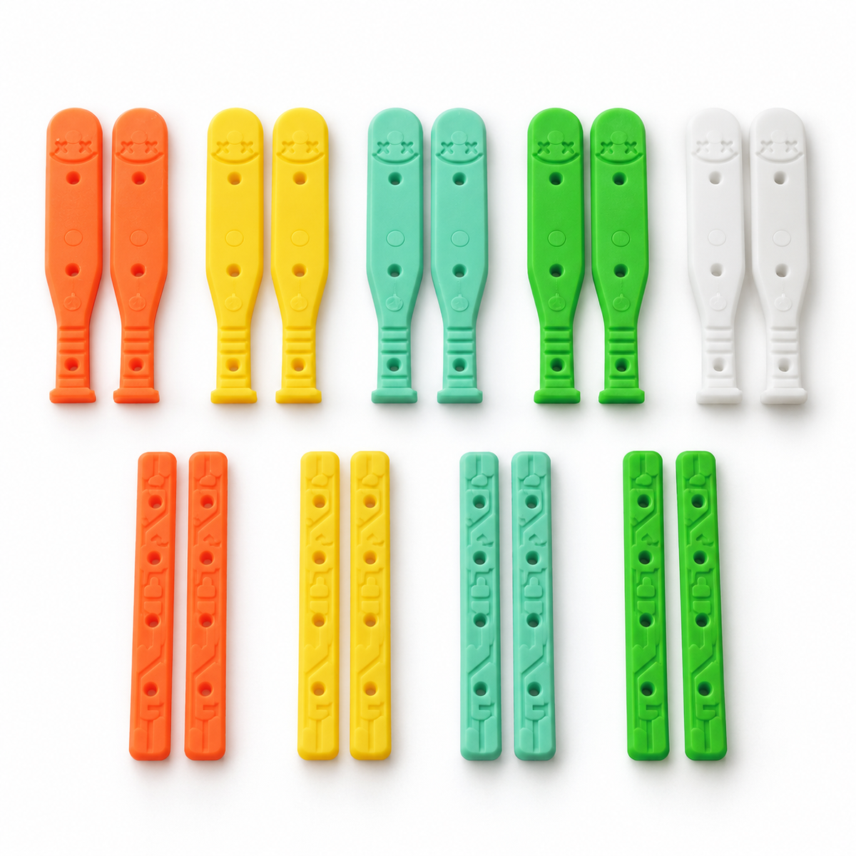 Bat and classic fingerboard board rails in all colours