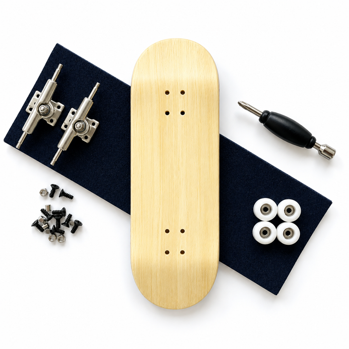 32mm Maple Fingerboard Complete, Bamboo