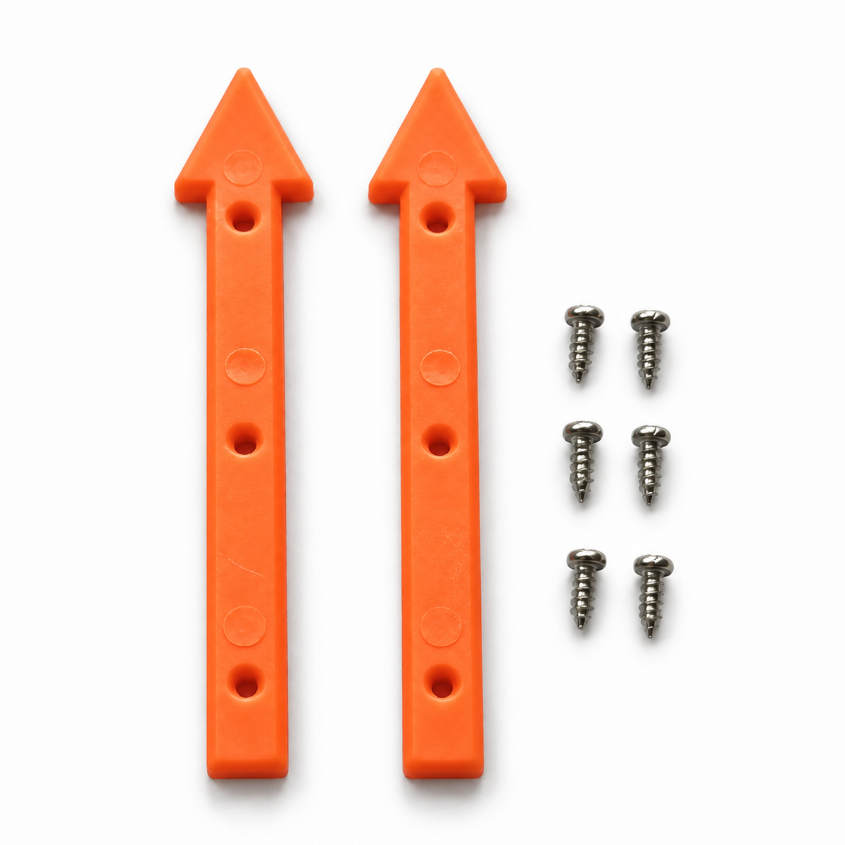 Fingerboard Board Rails, Sword, Arrow, Lightning, Arrow Orange
