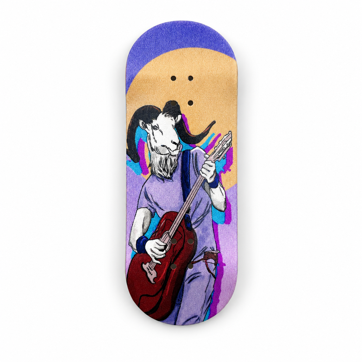 Deck graphic: Guitar Cow