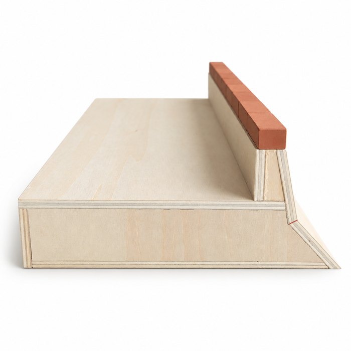 Handmade Wooden Fingerboard Ramp
