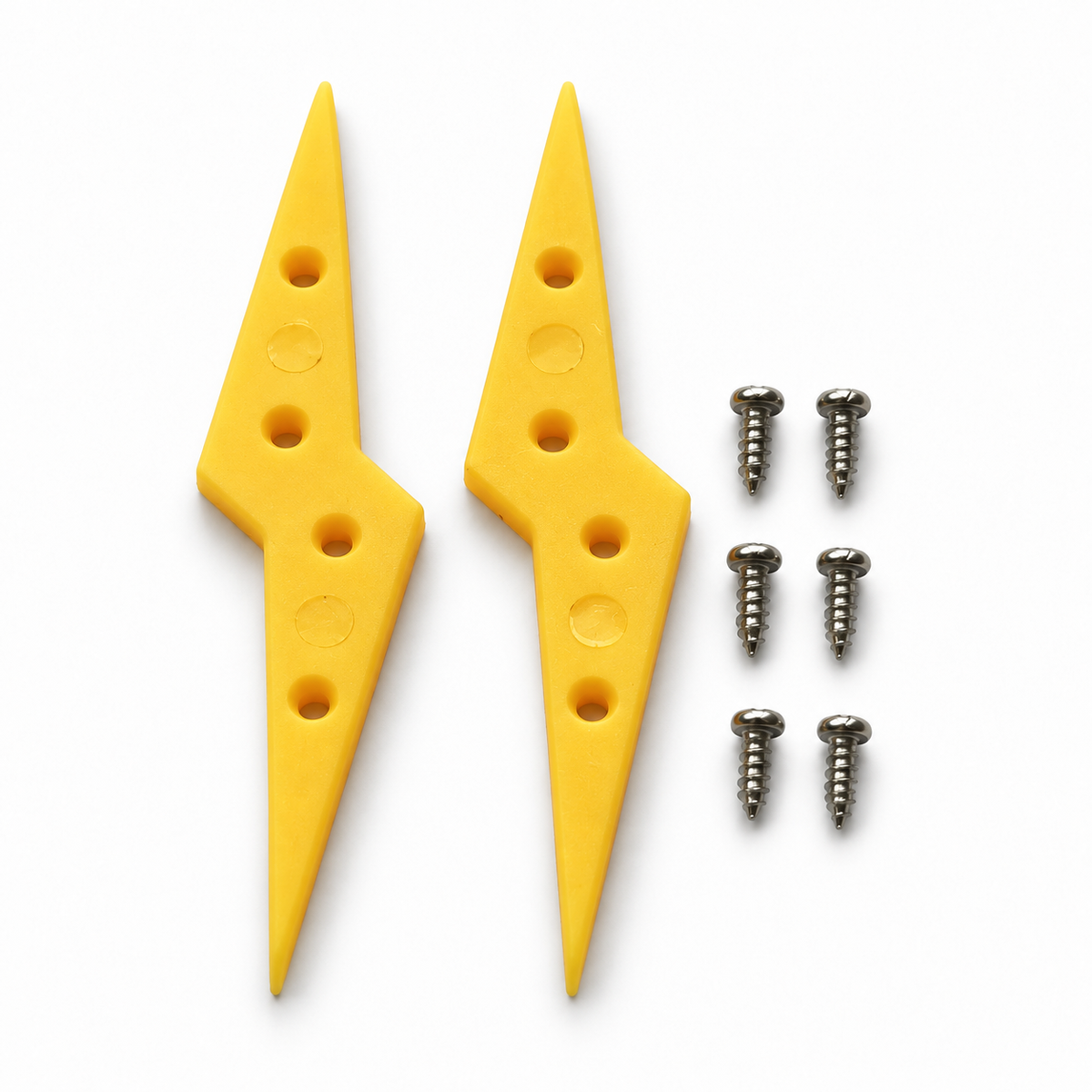 Fingerboard Board Rails, Sword, Arrow, Lightning, Lightning Yellow