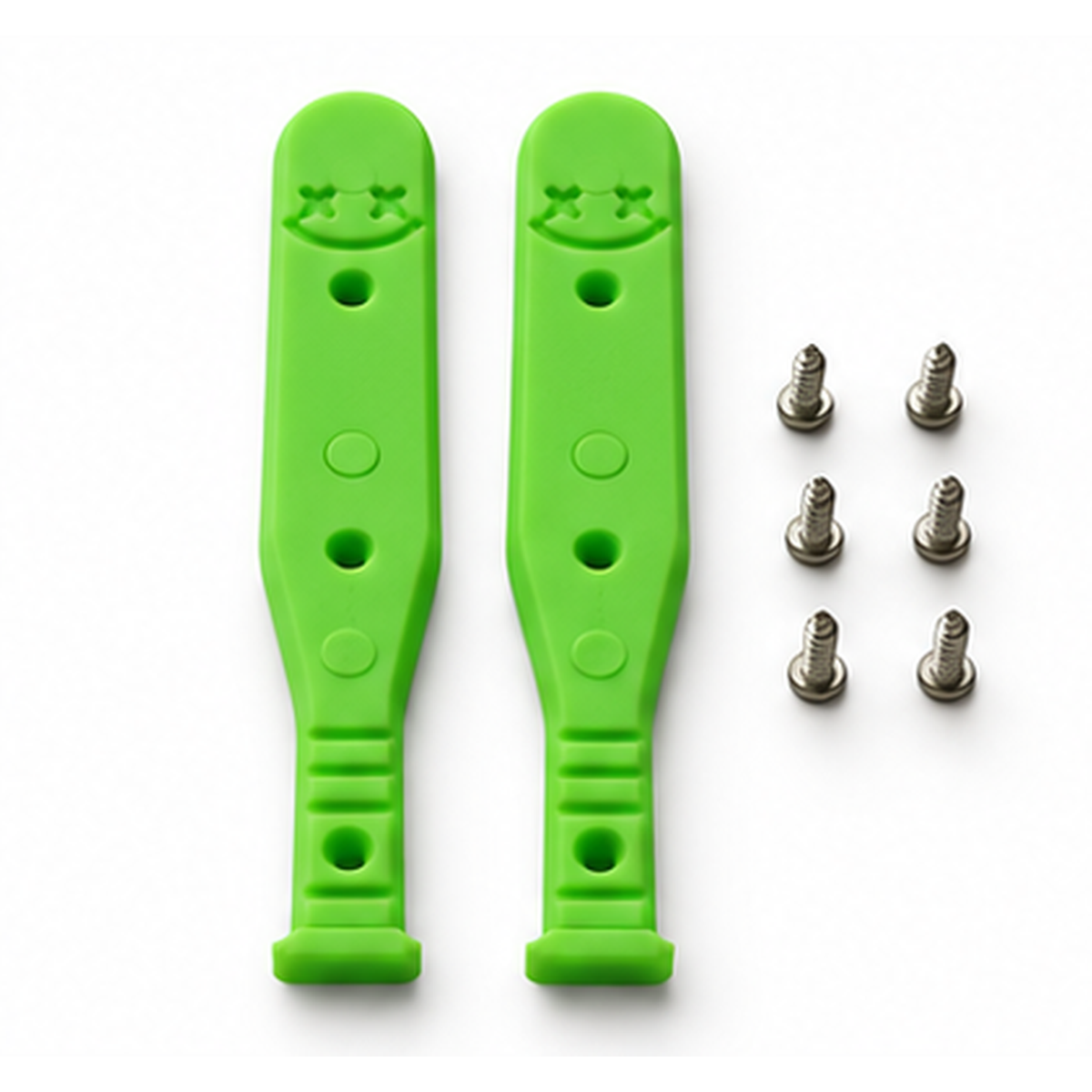 Fingerboard Board Rails, Bat and Classic, Bat Green