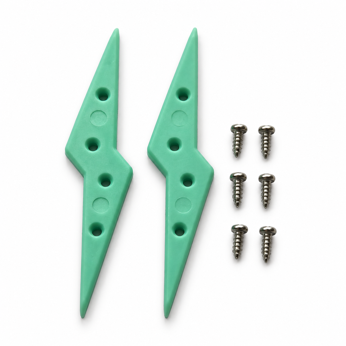 Fingerboard Board Rails, Sword, Arrow, Lightning, Lightning Mint
