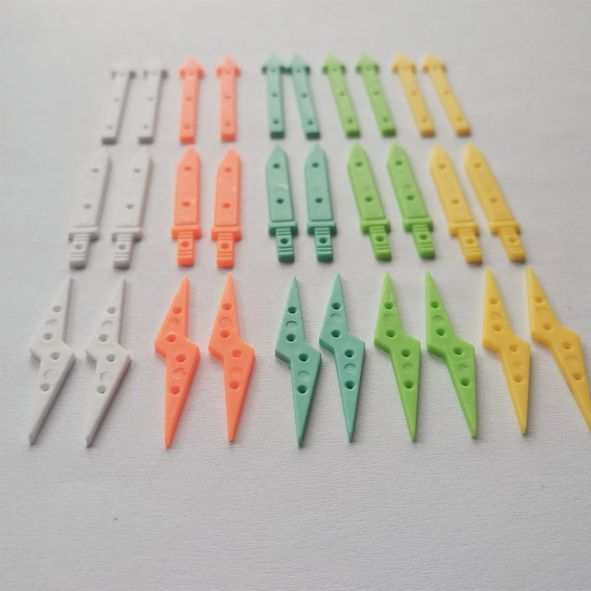 Fingerboard Board Rails, Sword, Arrow, Lightning, photo 2